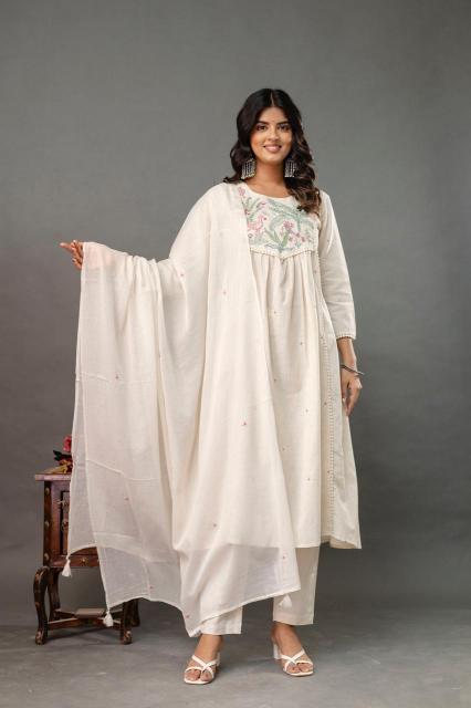Felocity KT vol 5 catalog plain white kurti online india
