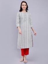 Felocity Pure Cotton Digital Printed best indian kurti brands