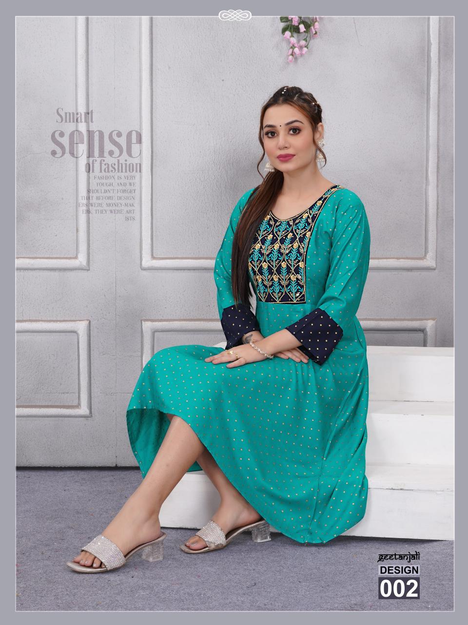 FT Geetanjali catalog indian kurtis dress