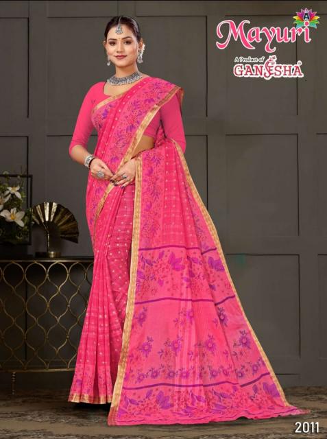 Ganesha Mayuri – Cotton Saree - Wholesale Catalog