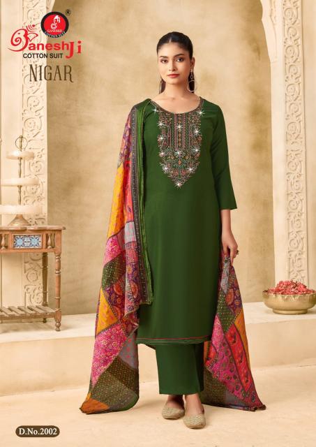Ganeshji Nigar Vol-02 – Dress Material - Wholesale Catalog