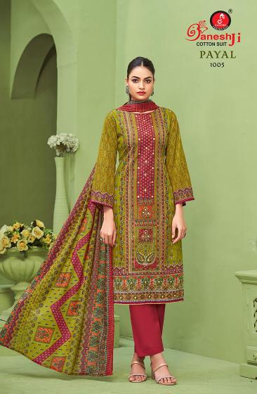 Ganeshji Payal Vol-1 – Karachi Dress Material - Wholesale Catalog