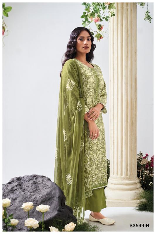 Ganga Christa 3599 catalog wholesale salwar kameez