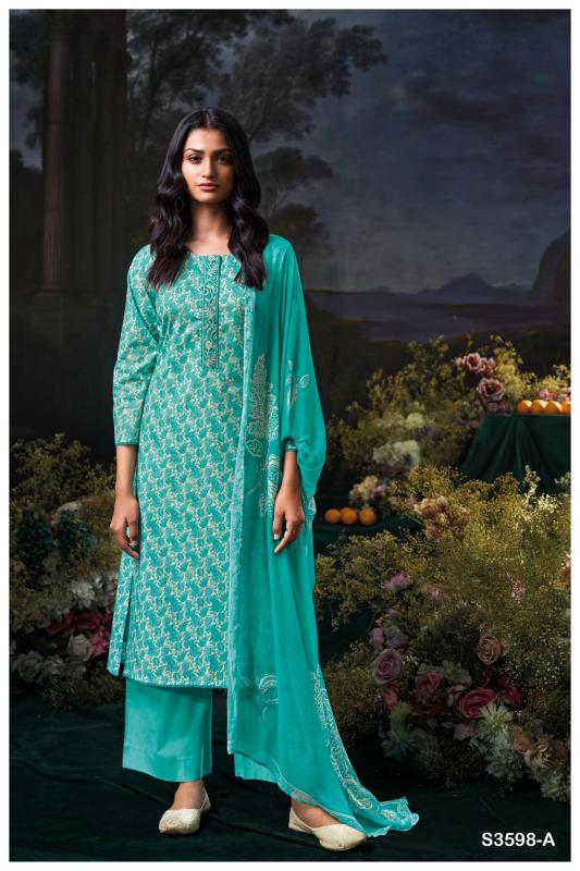 Ganga Fiora 3598 catalog wholesale salwar kameez uk