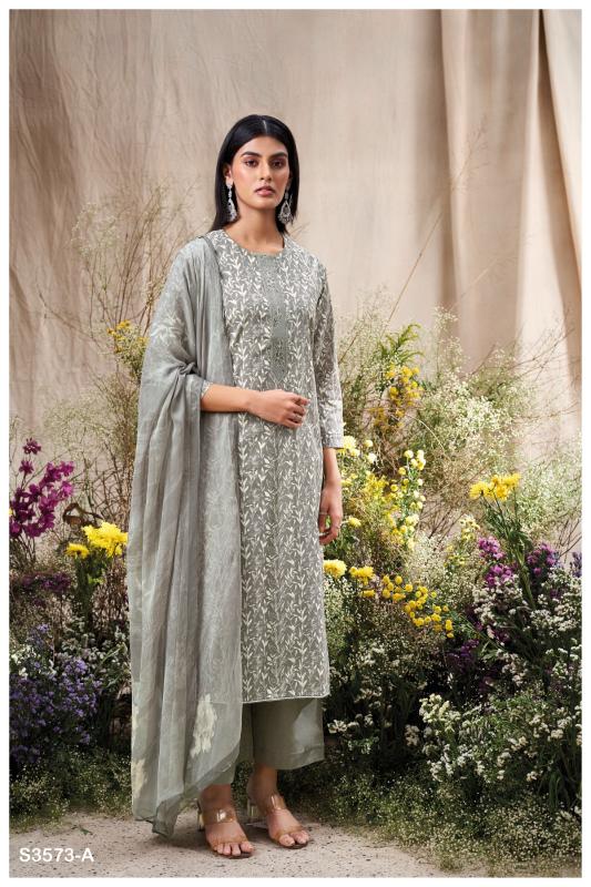Ganga Jonitha 3573 catalog wholesale salwar kameez online shopping