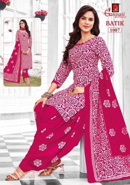 Ganpati Batik Vol-10 – dress Material - Wholesale Catalog
