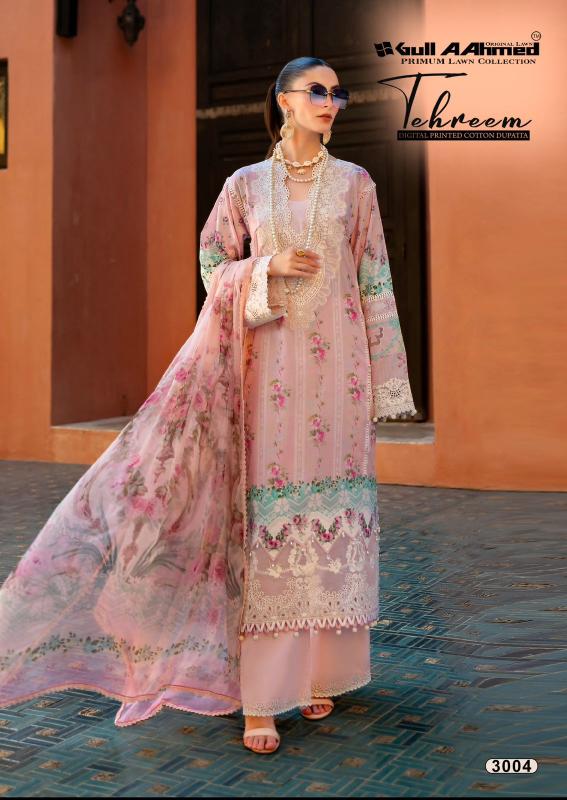 Gull AAhmed Tehreem Vol-03 - Karachi Dress Material - Wholesale Catalog