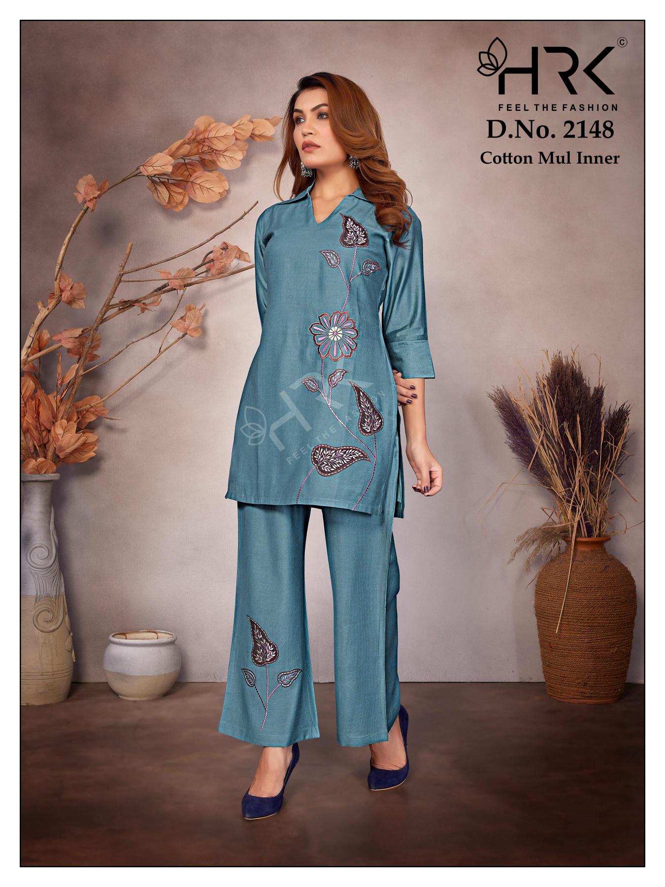 HRK 2148 & 2149 catalog co ord set for women wholesale