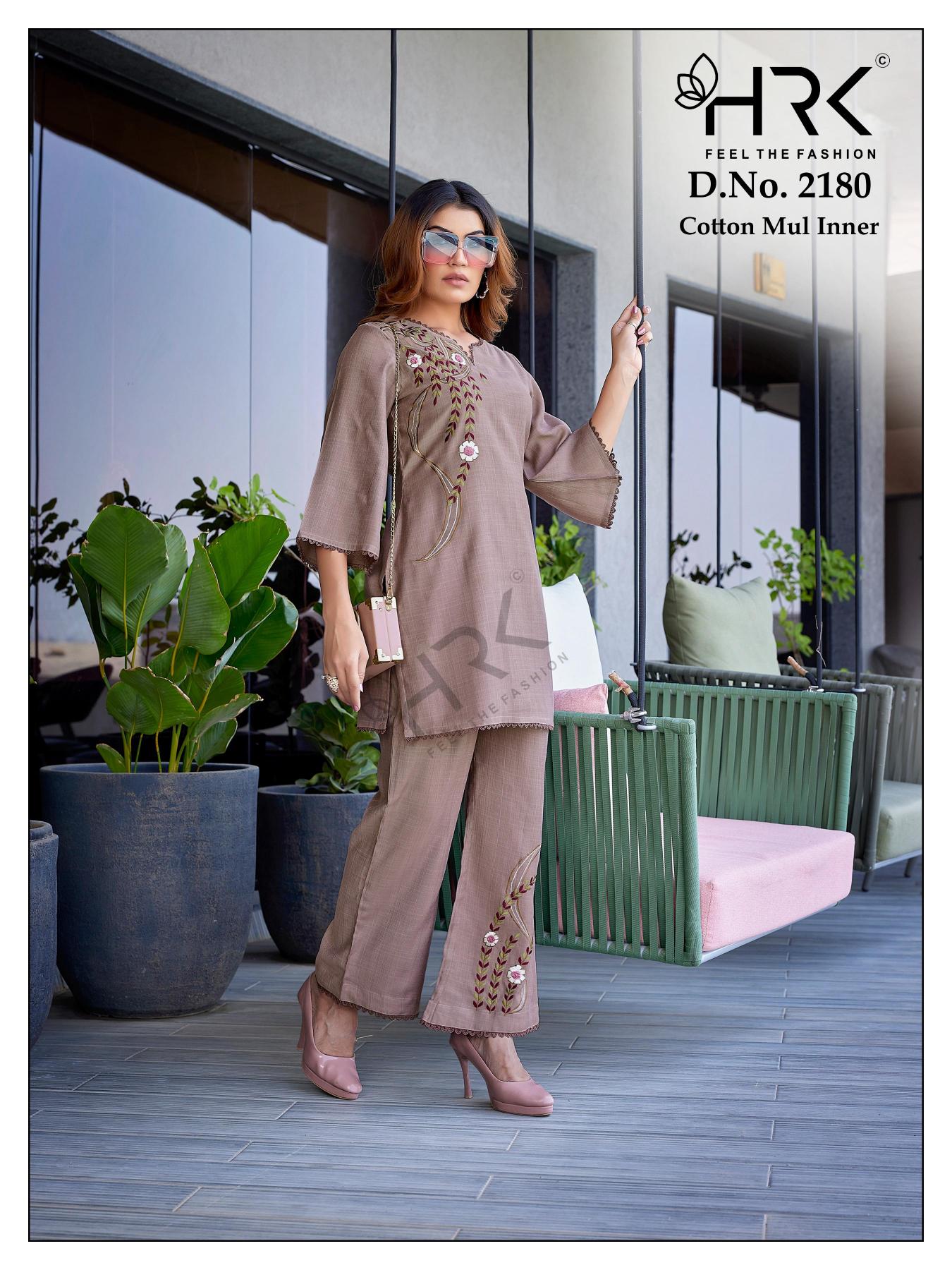 HRK 2180 Catalog co ord set wholesale