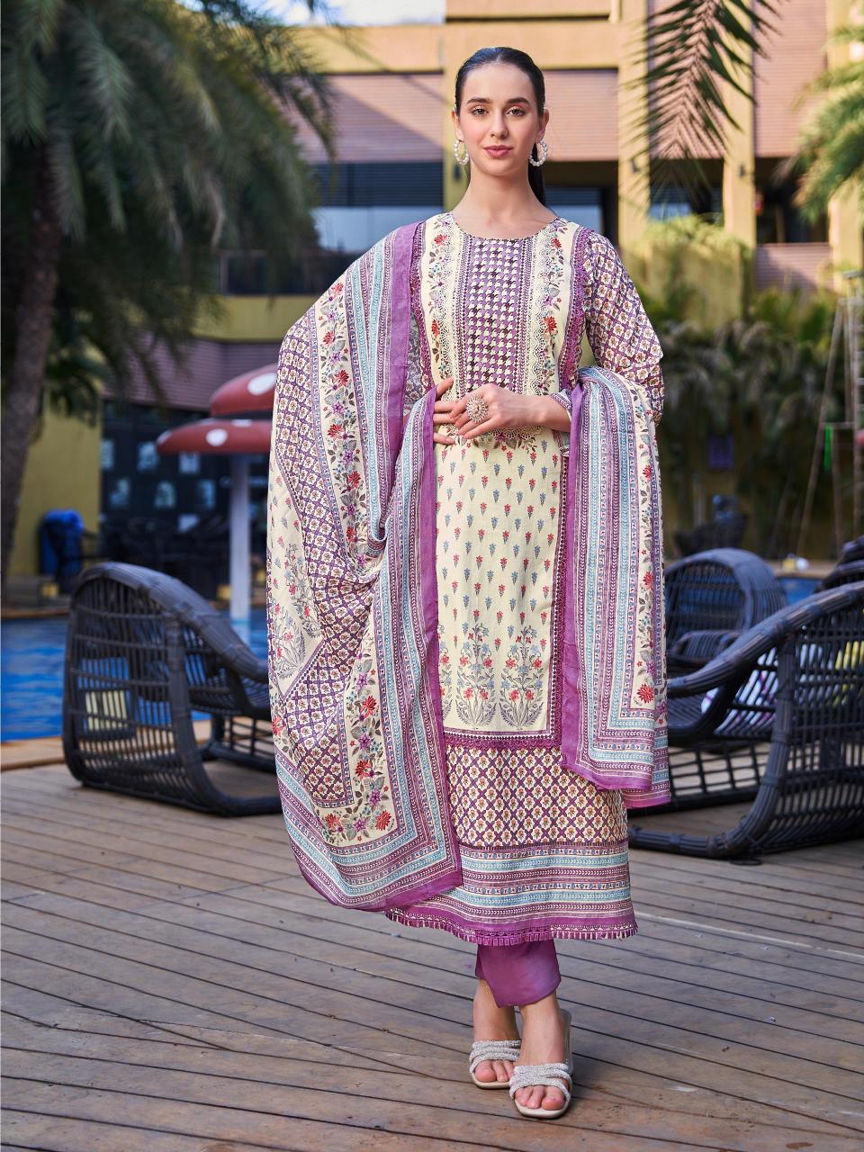 Ibiza Royal Orchid catalog ladies salwar kameez wholesale