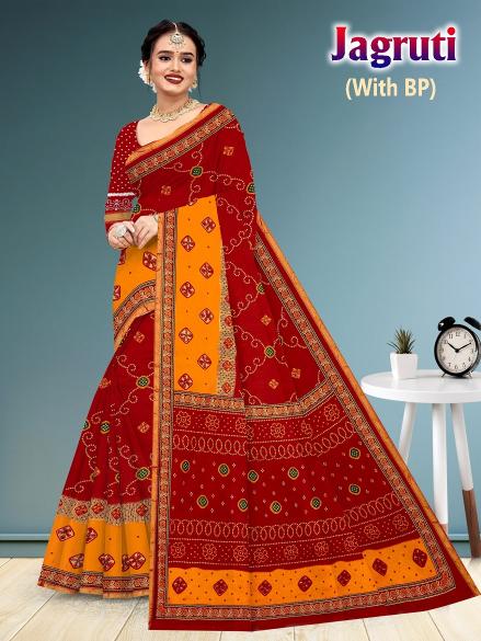 Jagruti – Cotton Saree - Wholesale Catalog