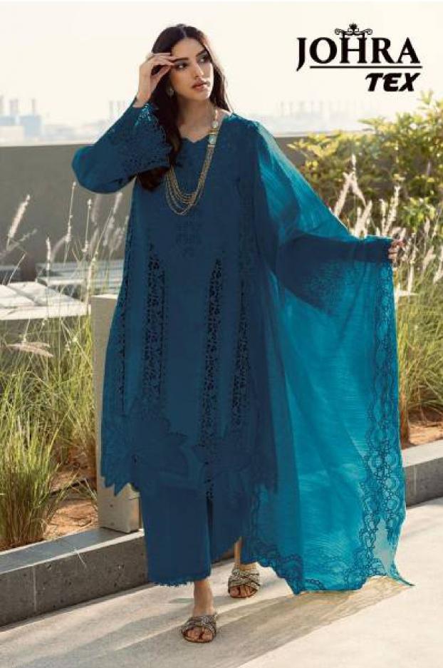Johra Tex 169 B catalog pakistani new dress suit patterns