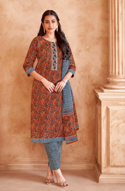 Kala Jaipuri Vol-7 – Kurti Pant With Dupatta - Wholesale Catalog