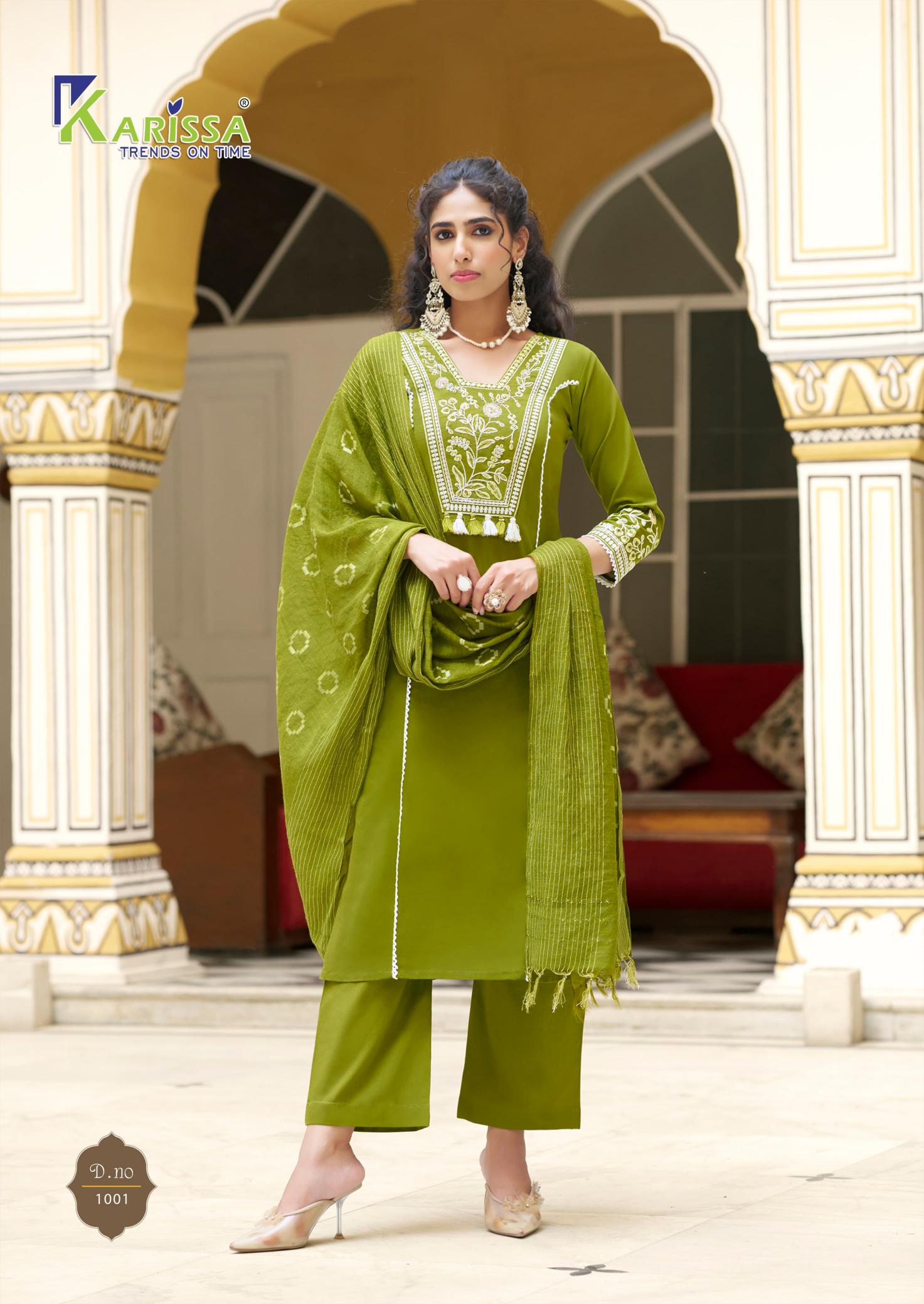 Karissa Vaani Catalog women kurti india