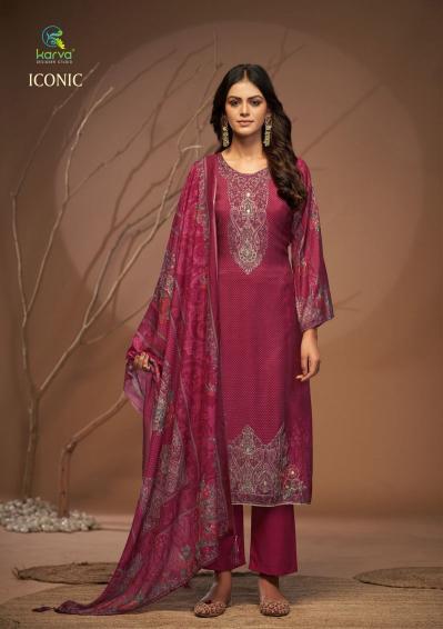 Karva Iconic catalog wholesale salwar kameez in burrabazar