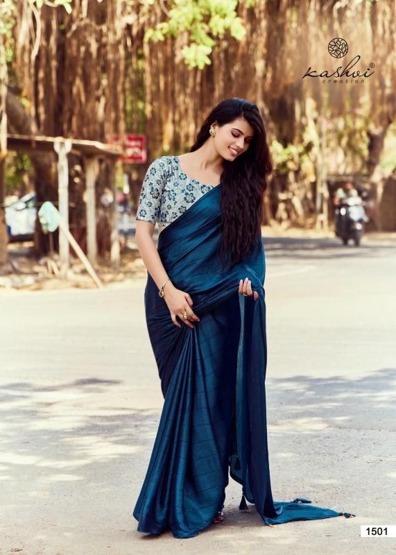 Kashvi Neel Vol 15 Catalog saree manufacturing company in surat