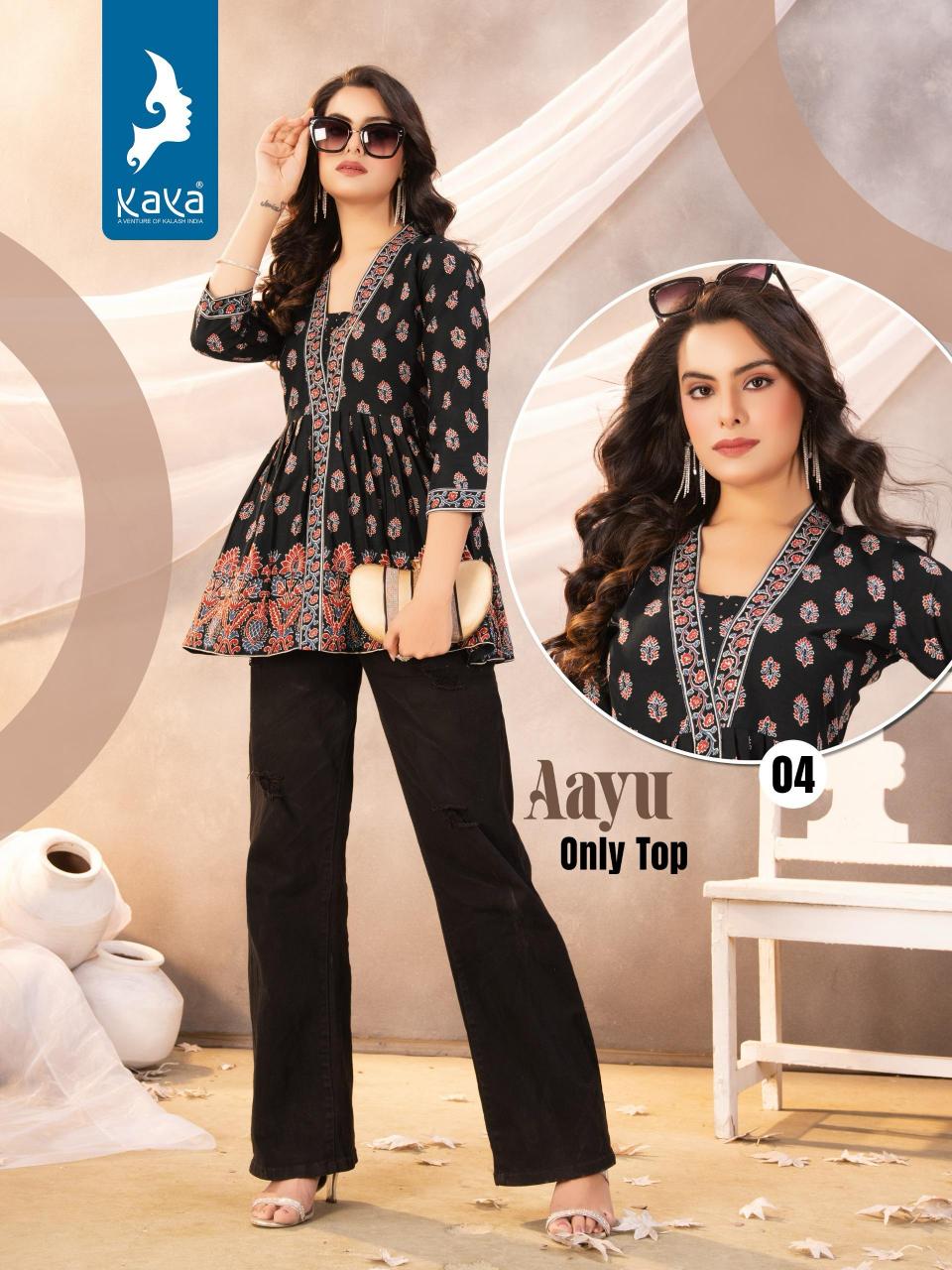 Kaya Aayu Catalog indian kurti tops