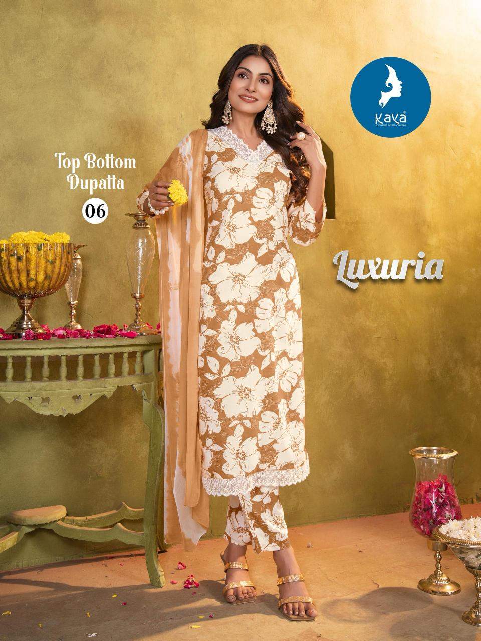 Kaya Luxuria catalog khadi india kurties
