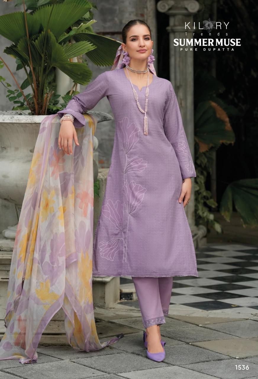Kilory Summer Mous catalog ludhiana design salwar kameez wholesale exporter