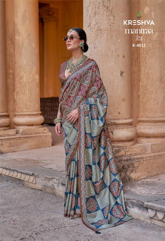 Kreshva Mantraa catalog name of different sarees in india