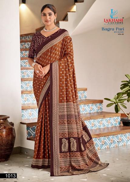 Lakhani Bagru Pari Vol-2 – Cotton Saree - Wholesale Catalog