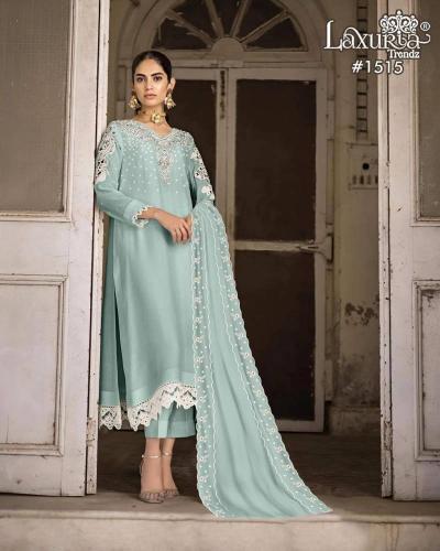 Laxuria Trendz 1515 New Colours catalog beautiful pakistani suits for engagement