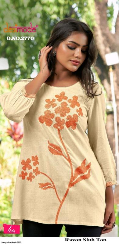 Liva 2742 & 2770 catalog indian kurti tunic tops