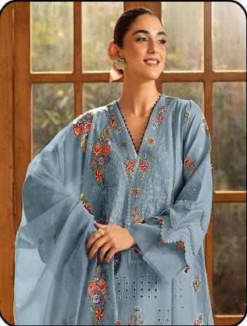 Maryams M 697 Catalog best pakistani suits 2025