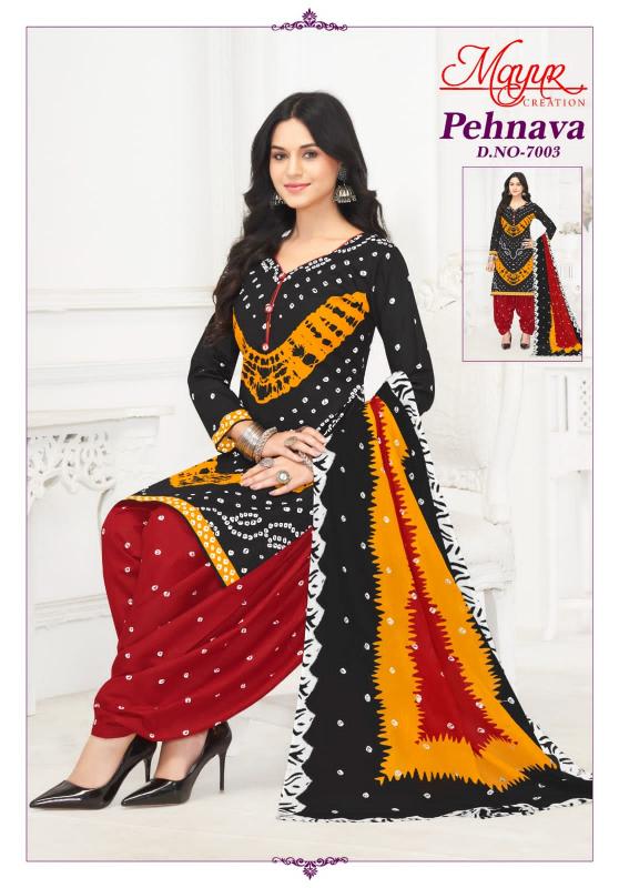 Mayur Pehnava Vol-07 - Dress Material  - Wholesale Catalog