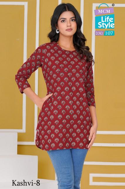 MCM Kashvi Vol-8 – Short Tops - Wholesale Catalog