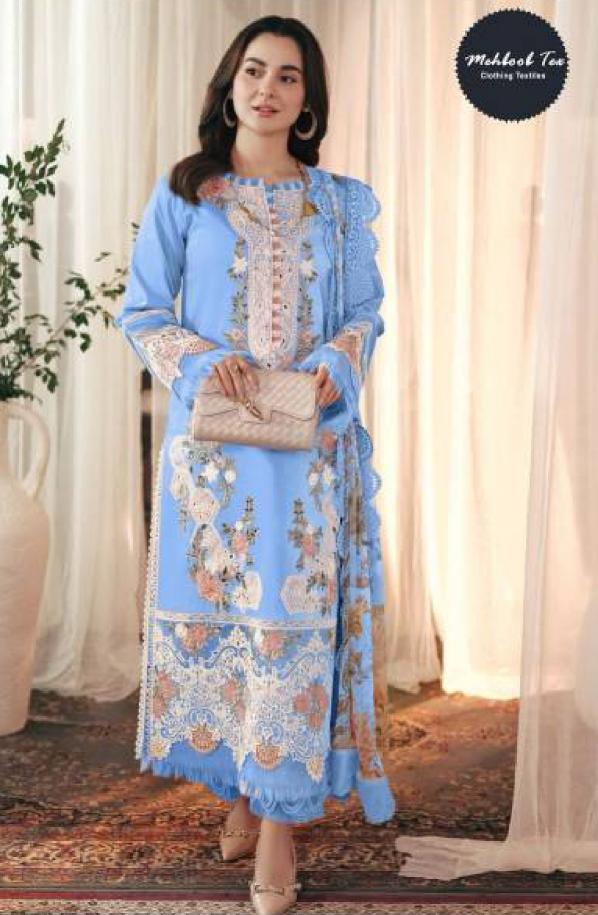 Mehboob Tex 1587 E And F Catalog Chiffon Dupatta pakistani salwar suit for wedding