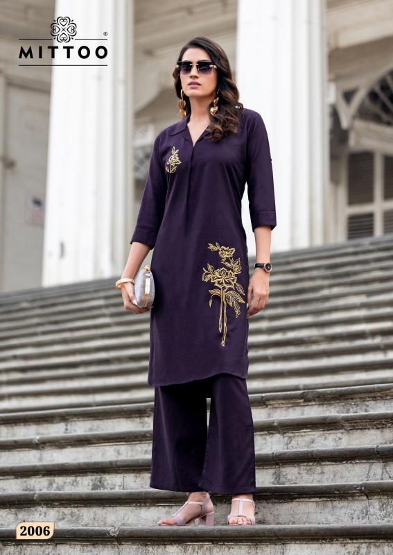 Mittoo Eshani Catalog modest co ord set women