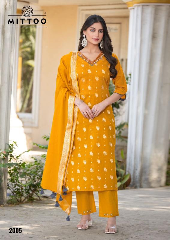 Mittoo Hansika Catalog indian kurti sets online