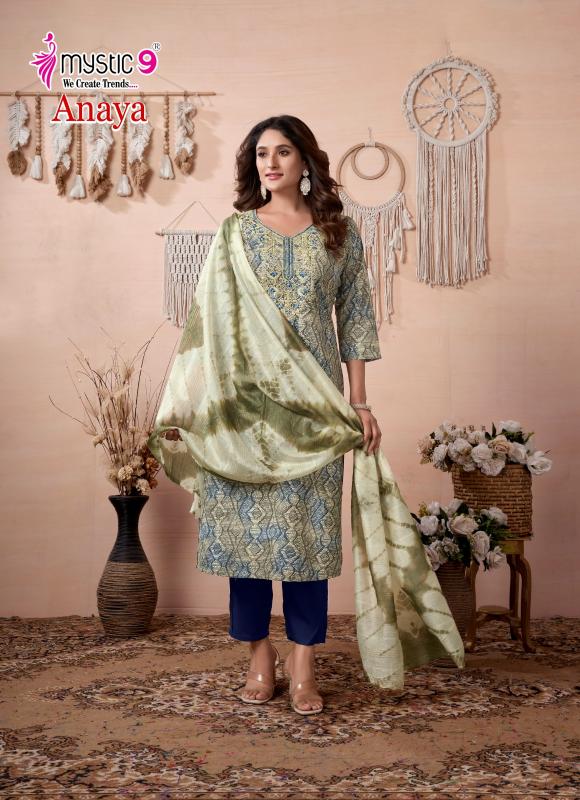 Mystic 9 Anaya Vol 3 Catalog rayon kurtis online india