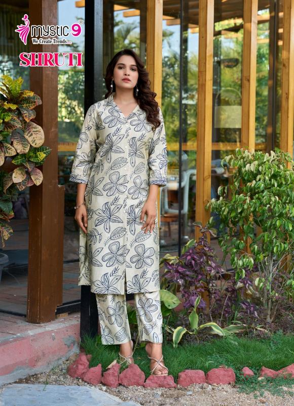 Mystic 9 Shruti Vol 1 Catalog coord set wholesale in delhi