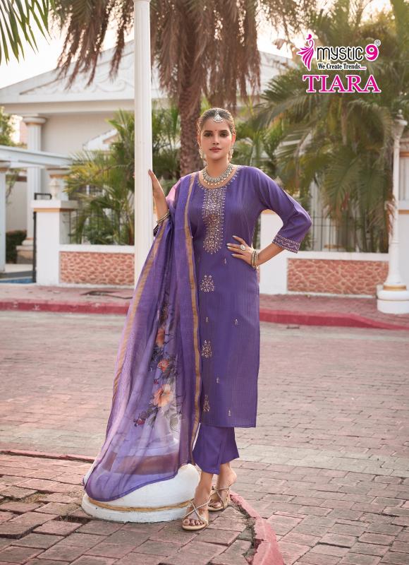 Mystic 9 Tiara Catalog jaipuri kurtis wholesale in mumbai