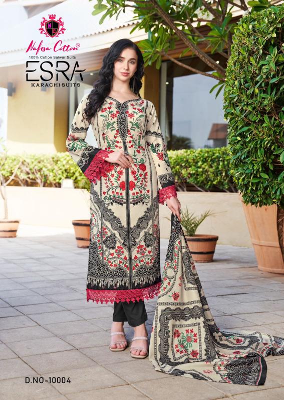 Nafisa Esra Vol-10 – Karachi Dress Material - Wholesale Catalog