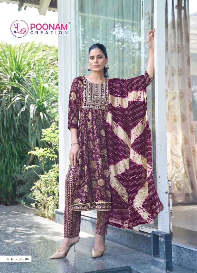 Poonam Swaraa vol 10 catalog casual kurtis online india