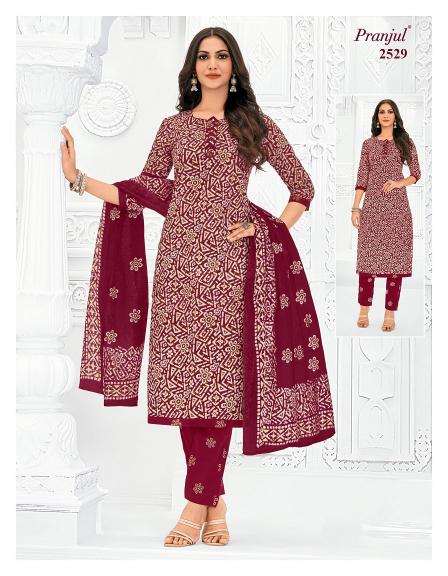 Pranjul Priyanka Vol-25 – Dress Material - Wholesale Catalog