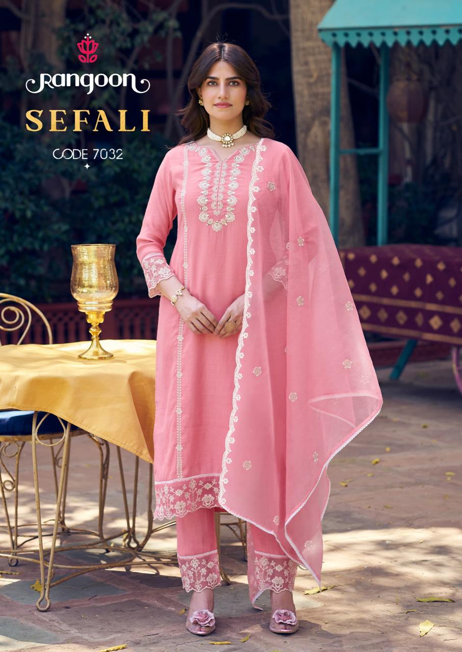 Rangoon Sefali Catalog indian kurtis clothing 