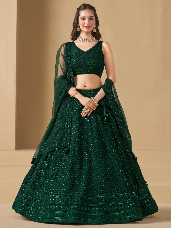 Sabella 5124 Green catalog different lehenga wholesale