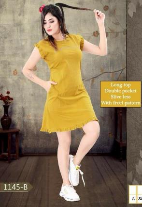 Sabella Cotton Lycra Catalog long Kurti
