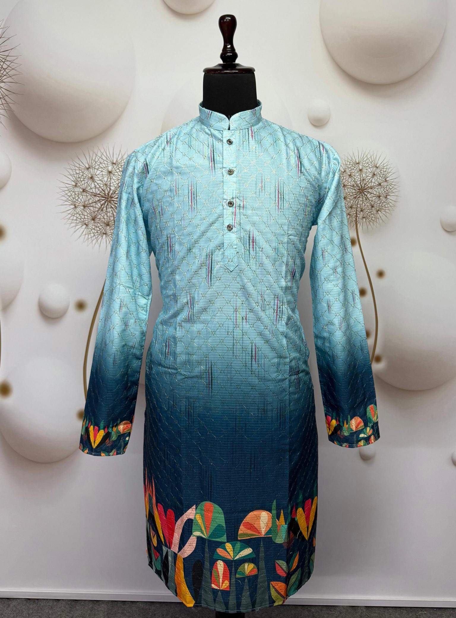 Sabella Daman Printed catalog Mens kurti in india price