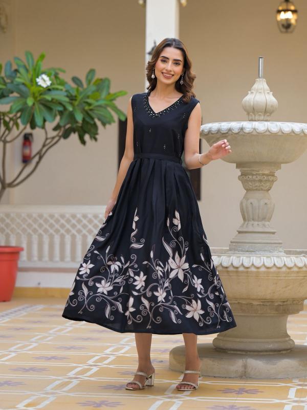 Sabella Heavy Rayon catalog western dress for ladies