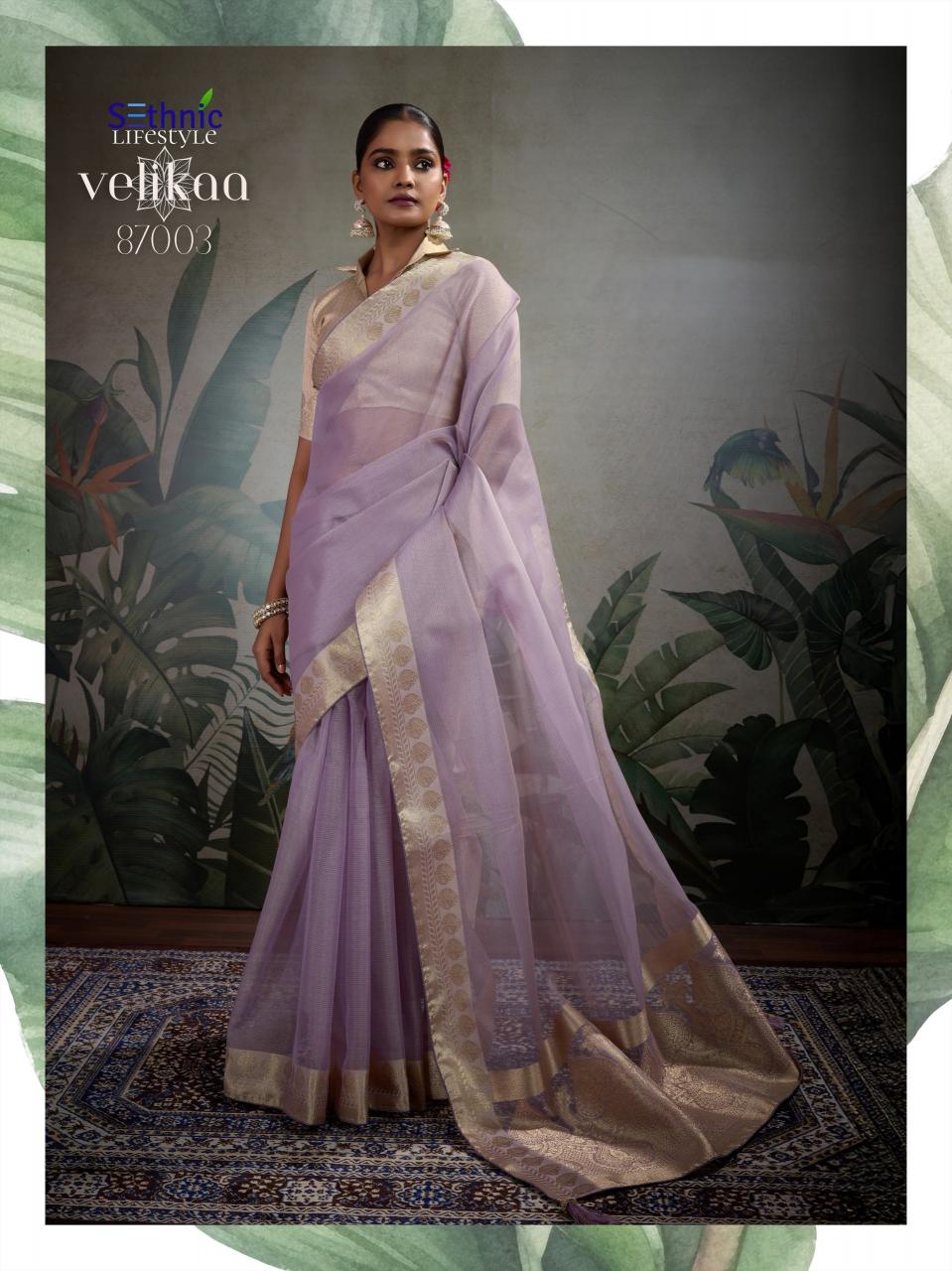 Sethnic Velikaa Catalog surat textile market sarees online
