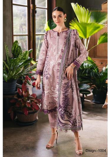 Sharaddha Jade Urbane vol 1 Catalog Cotton Duppatta pakistani unstitched suits pakistan