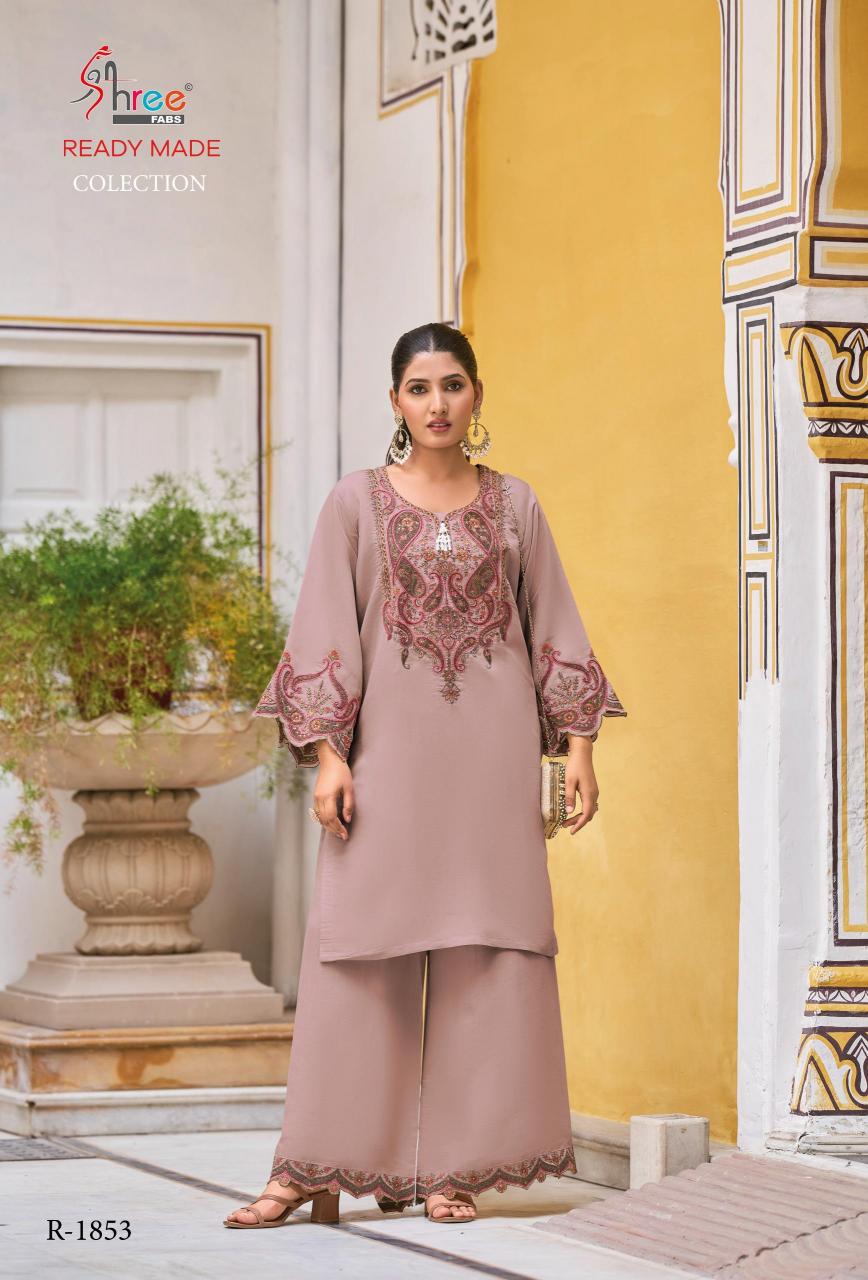 Shree Fabs 1853 Catalog modest co ord sets pakistan