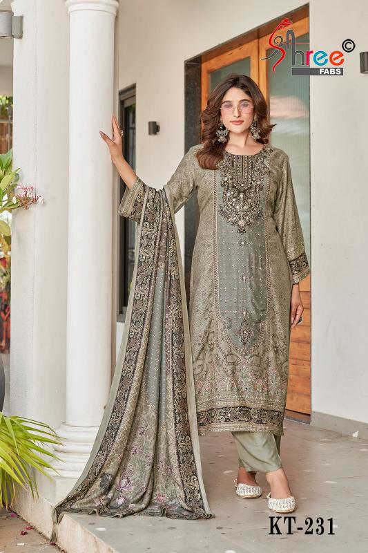 Shree Fabs KT 231 Catalog pakistani suits style images