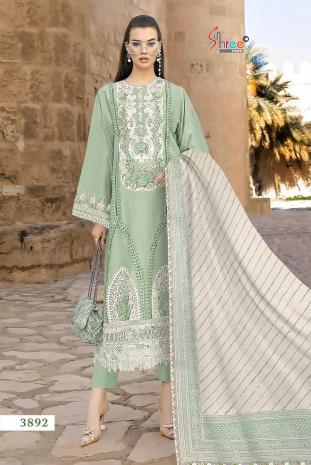 Shree Fabs Mariya B color collection vol 1 catalog Cotton Duppatta pakistani girls palazzos suit