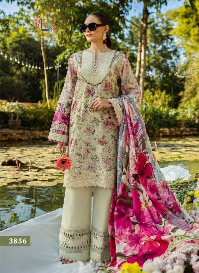 Shree Fabs Ombre Chikankari Lawn Collection Vol 2 catalog Chiffon Duppatta pakistani sharara suits for wedding